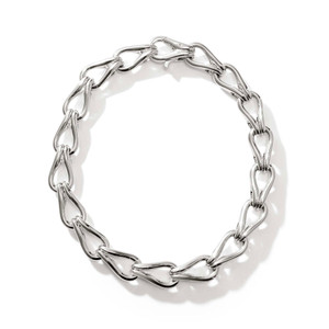 JOHN HARDY: Surf Necklace, Sterling Silver, 18MM | NB901094 JOHN HARDY: Surf Necklace, Sterling Silver, 18MM | NB901094