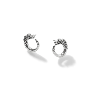 John Hardy Legends Naga Stud Earrings – Sterling Silver [EB60176]