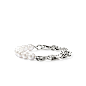 John Hardy Surf Bracelet, Sterling Silver, Pearls [BU895131]