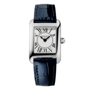Frederique Constant Classics Carrée Ladies Quartz 23×21 mm Silver Dial – Front View – FC-200MC16 Frederique Constant Classics Carrée Ladies Quartz 23×21 mm Silver Dial – Front View – FC-200MC16