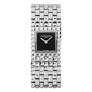 Frederique Constant Classics Manchette Black Onyx Dial – Front View – FC-200ONB1MC6B Frederique Constant Classics Manchette Black Onyx Dial – Front View – FC-200ONB1MC6B