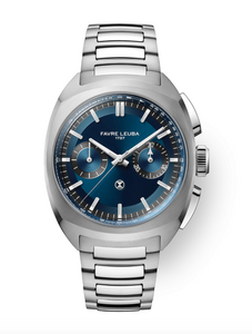 FAVRE LEUBA: Chief Chronograph, Blue Dial | 00.20101.113.02.200 FAVRE LEUBA: Chief Chronograph, Blue Dial | 00.20101.113.02.200