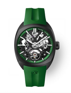 FAVRE LEUBA: Chief Skeleton, Green | 00.20106.105.03.303 FAVRE LEUBA: Chief Skeleton, Green | 00.20106.105.03.303