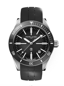 FAVRE LEUBA: Deep Raider Renaissance, Black Dial, Rubber Strap | 00.20308.101.06.301 FAVRE LEUBA: Deep Raider Renaissance, Black Dial, Rubber Strap | 00.20308.101.06.301