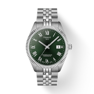 Tissot Ballade Powermatic 80 T156.408.11.093.00 green dial front view
 Tissot Ballade Powermatic 80 T156.408.11.093.00 green dial front view
