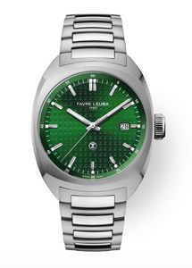 FAVRE LEUBA: Chief Date, Green Dial | 00.20102.102.03.200 FAVRE LEUBA: Chief Date, Green Dial | 00.20102.102.03.200