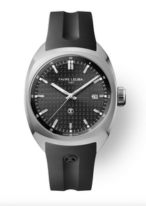 FAVRE LEUBA: Chief Date, Black Dial, Strap | 00.20102.102.01.301 FAVRE LEUBA: Chief Date, Black Dial, Strap | 00.20102.102.01.301