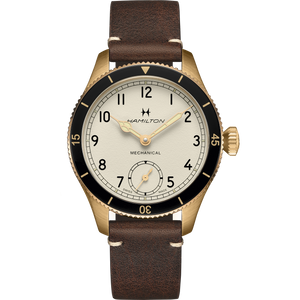 Khaki Aviation Pilot Pioneer Mechanical Bronze 43mm H76709510 Khaki Aviation Pilot Pioneer Mechanical Bronze 43mm H76709510