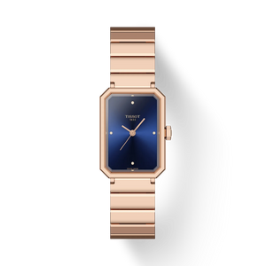 Tissot SRV 30 mm – Blue Dial & Rose-Gold PVD-Coated Case and Bracelet (T160.110.33.046.00) Tissot SRV 30 mm – Blue Dial & Rose-Gold PVD-Coated Case and Bracelet (T160.110.33.046.00)