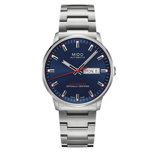 Mido Commander Chronometer 40 mm – Blue Dial – Stainless Steel – Automatic Chronometer [M021.431.11.041.00]