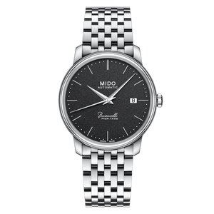 Mido Baroncelli Heritage Gent Automatic 39 mm Black Dial Stainless Steel Bracelet [M027.407.11.050.00]