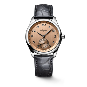 Longines Master Collection Automatic 38.5 mm Salmon Dial Grey Alligator Strap [L2.843.4.93.2]