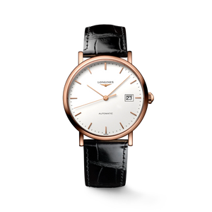 Longines Elegant Collection Automatic 37 mm White Dial 18K Rose Gold [L4.787.8.12.4]