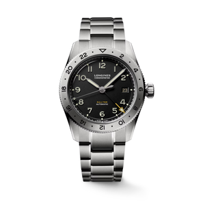 Longines Spirit Zulu Time GMT Chronometer 39 mm Anthracite Dial Titanium [L3.802.1.59.6]
