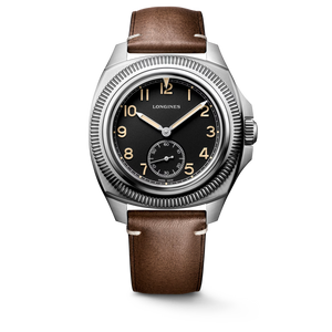 Longines Pilot Majetek Anthracite Dial Brown Leather Strap Automatic 40 mm [L2.838.4.53.0]