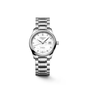 Longines Master Collection Automatic White Mother-of-Pearl Dial with Diamond Markers Stainless Steel Bracelet 29 mm [L2.257.4.87.6]