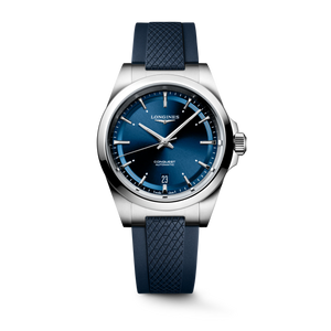 Longines Conquest Automatic Sunray Blue Dial with Swiss Super-LumiNova® Rubber Strap 38 mm [L3.720.4.92.9]