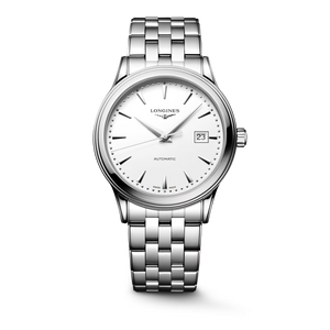 Longines Flagship Classic Automatic White Dial Steel Bracelet 40 mm [L4.984.4.18.6]