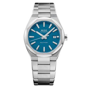 Mido Multifort 8 One Crown Automatic 40 mm Turquoise Dial Stainless Steel Bracelet [M055.507.11.041.00]