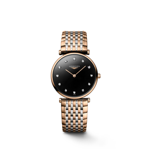 La Grande Classique de Longines Black Lacquered Quartz 29 mm [L4.512.1.57.7]