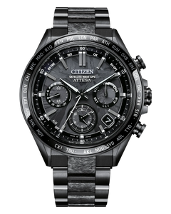 Citizen ATTESA Super Titanium™ Satellite Wave GPS 44.6mm Black Dial [CC4067-66E]