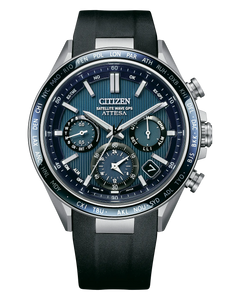 Citizen ATTESA Super Titanium™ Satellite Wave GPS 44.6mm Blue Dial [CC4050-18L]