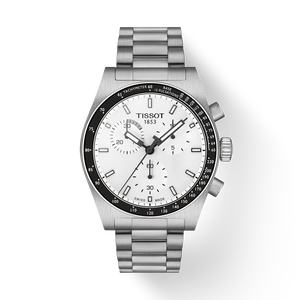 Tissot PR516 Chronograph 40mm White Dial Steel Quartz [T149.417.11.011.00]