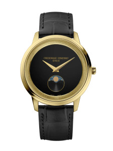 Frederique Constant Classics Moneta Moonphase Yellow PVD 37mm [FC-206B3S5]