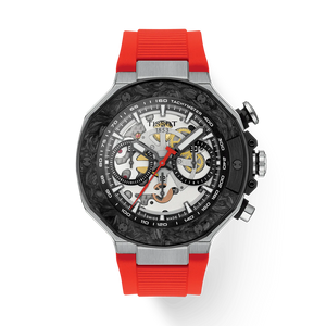 Tissot T-Race MotoGP 2026 45 mm Automatic Chronograph Skeleton Dial Black PVD [T141.462.27.051.00]