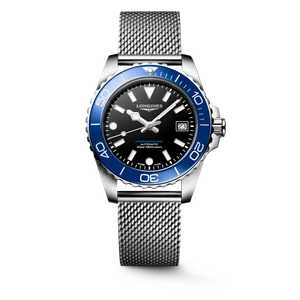 Longines Hydroconquest Automatic 39 MM, Stainless Steel And Ceramic Bezel Watch, L3.779.4.90.6 L37794906