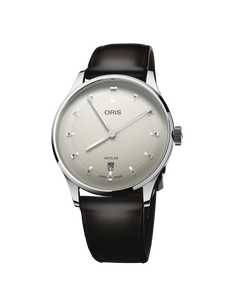 Oris Artelier Date 38 mm Automatic White Dial Leather Strap [01 733 7810 4051-07 6 20 17FC]