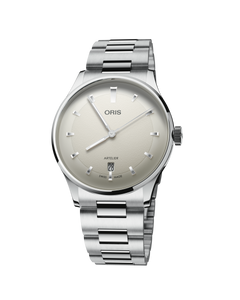 Oris Artelier Date 38 mm Automatic White Dial Stainless Steel Bracelet [01 733 7810 4051-07 8 20 20]
