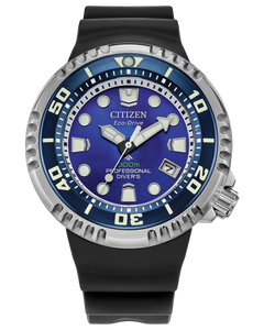 Citizen Promaster Dive E365 Professional Diver 300M Eco-Drive 46 mm Gradient Blue Dial Limited Edition Watch [BN1025-08L]