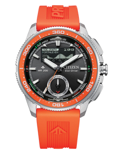 Citizen Promaster Marine WaveTracker Limited Edition Eco-Drive Yacht Timer 42 mm Black Dial Watch [JV3000-13E]