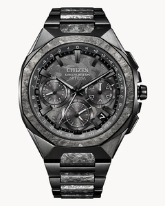 Citizen ATTESA Spaceship Black Recrystallized Titanium GPS Satellite Wave F950 Limited Edition 43.2 mm [CC4107-80H]