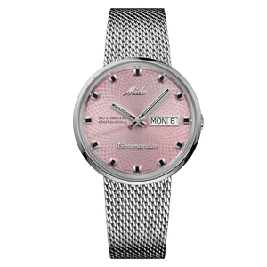 Mido Commander 1959 Automatic 37 mm Black Dial Milanese Bracelet [M8429.4.77.11]