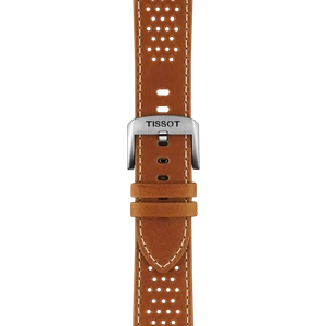 Tissot Official Light Brown 22 mm Leather Strap [T852.051.017]