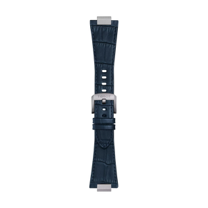 Tissot Official Blue PRX Chronograph 42 mm Leather Strap with Steel Endpieces [T852.049.411]