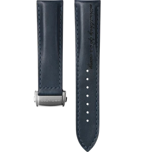 Blue Leather Strap for Hamilton American Classic Spirit of Liberty Auto H42415691 H6004241011