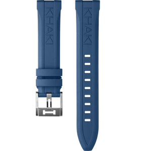  20mm Blue Rubber Strap for Hamilton Khaki Navy Scuba Auto H6008231041