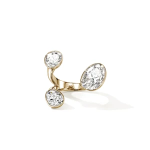 John Hardy JH Lovestruck™ Open Ring 14K Yellow Gold with 4.0TCW Lab-Grown Diamonds [RGGX43029LGD]