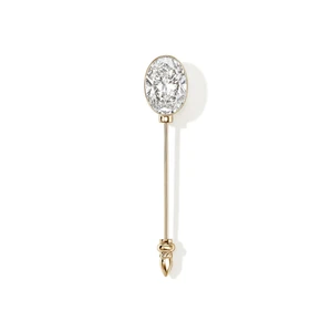 John Hardy JH Lovestruck™ Pin 14K Yellow Gold with 5.0TCW Lab-Grown Diamond [PGGX43042LGD]