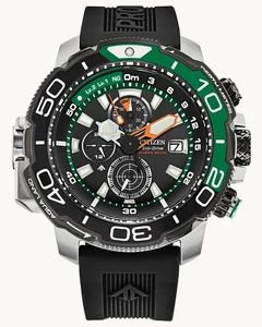 Citizen Promaster Aqualand 46 mm Black Dial Black Strap [BJ2168-01E]