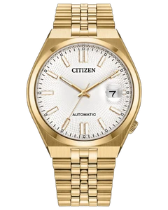 Citizen Tsuyosa 60 40 mm Silver Dial Gold-Tone Bracelet [NK0022-50A]
