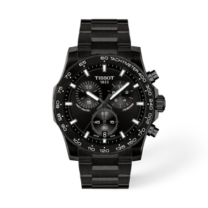 Tissot Supersport Chrono 42 mm Black Dial Black PVD Bracelet [T125.417.33.051.00]