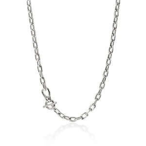 John Hardy Surf Link Necklace Sterling Silver 5 mm, 18 Inches [NB89535]