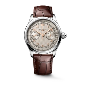 THE LONGINES MASTER COLLECTION CHRONO MONOPUSHER- L2.960.4.78.2 Manual winding watch, 41.00 mm, Stainless steel, L2.960.4.78.2 L26904782