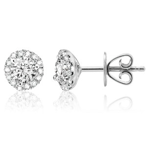DIAMOND STUD EARRING (MARTINI CUP) #13-04MC15 DIAMOND STUD EARRING (MARTINI CUP) #13-04MC15