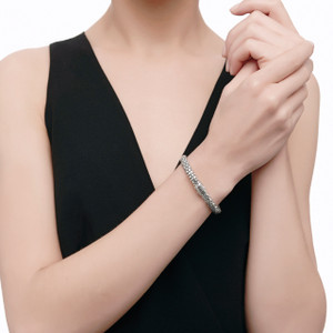 JOHN HARDY: DOT BRACELET WITH PUSHER CLASP JOHN HARDY: DOT BRACELET WITH PUSHER CLASP