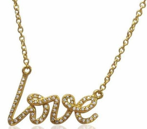 Diamond Love Necklace Diamond Love Necklace